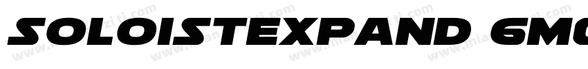 soloistexpand 6m0d字体转换
